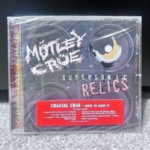 New! Motley Crue Supersonic Relics CD